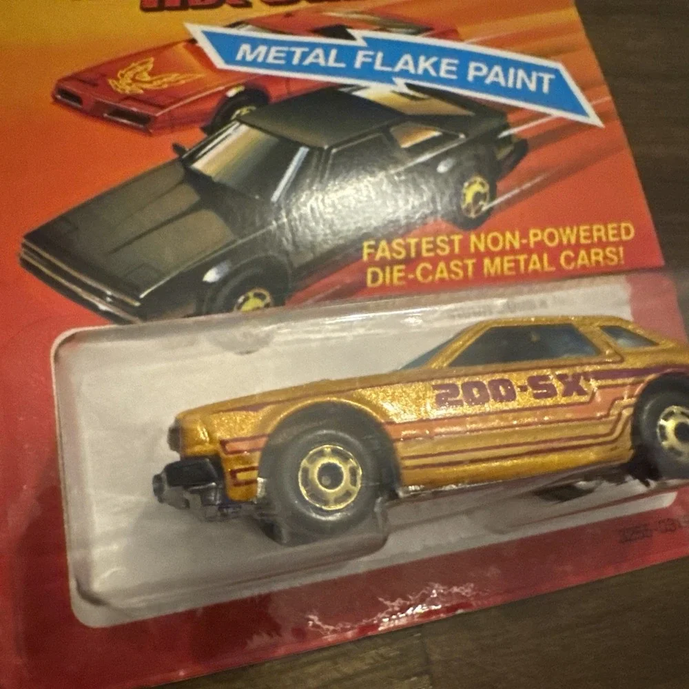 Vintage 1982 Hot Wheels The Hot Ones Datsun 200SX #3255 New Rare‎ Card Mattel